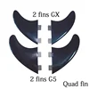 BiLong FCS Surfboard Fins Tri Quad Five Fin a Set Nylon + Fiber  Hot Sell surf Fin  Paddle Board  wakeboard 3