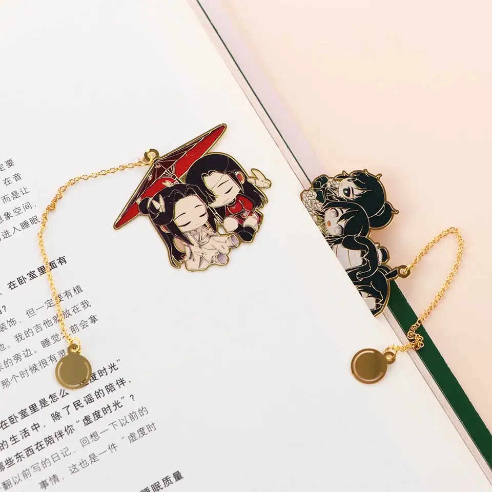 Marcador Mo Dao Zu Shi, LAN De Metal Wangji Wei Wuxian