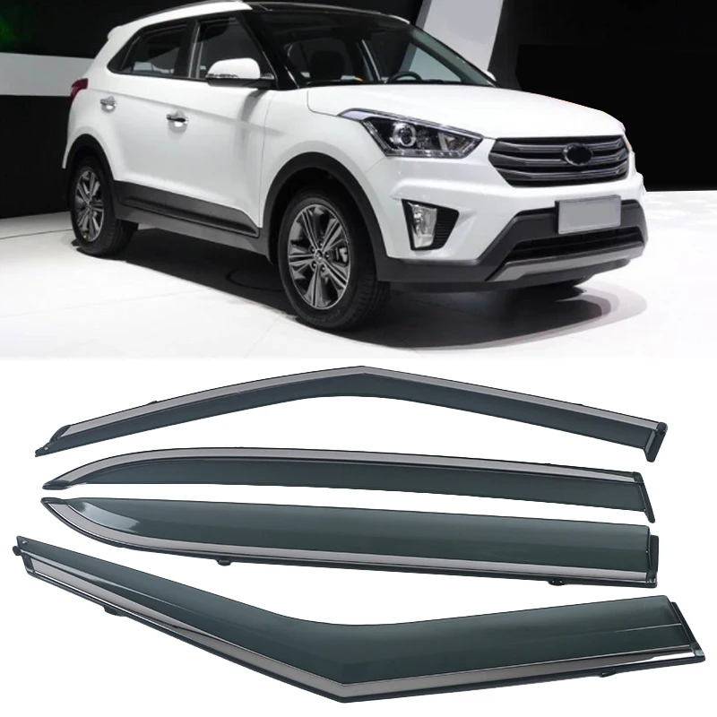 Deflectors For Hyundai Creta 1 2016 2017 2018 2019 Windscreen Side