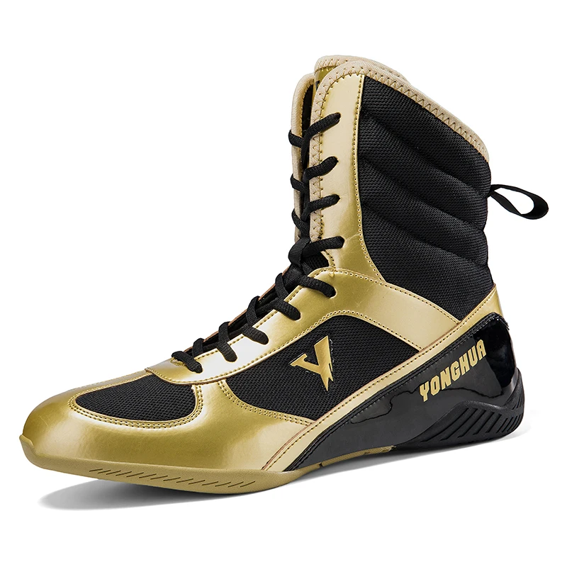 New Training Fighting Boots Training Fighting Boots Mens Boxing Shoes High Top Wrestling Sneakers Mens Comfort Combat Sneakers