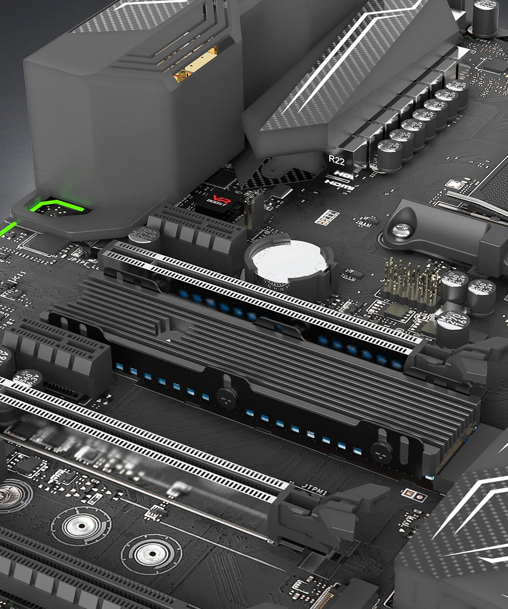 JEYI-NVME Radiador com almofada térmica do silicone,