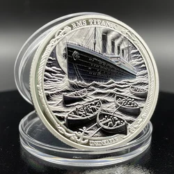 Titanic Voyage Commemorative Coin: World Heritage Collector's Edition Souvenir (1PC - silver - B)