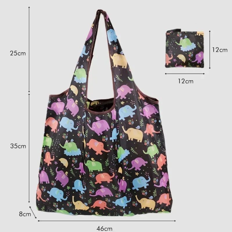 Eco-Friendly Foldable Shopping Tote with Large-Capacity