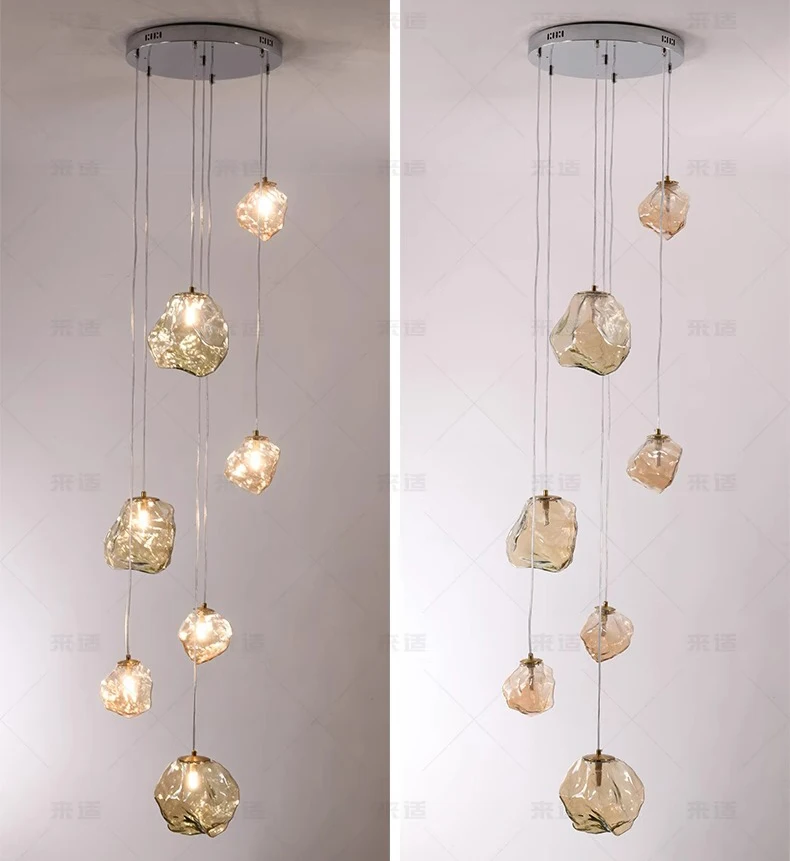 A-style lighting on and off effect