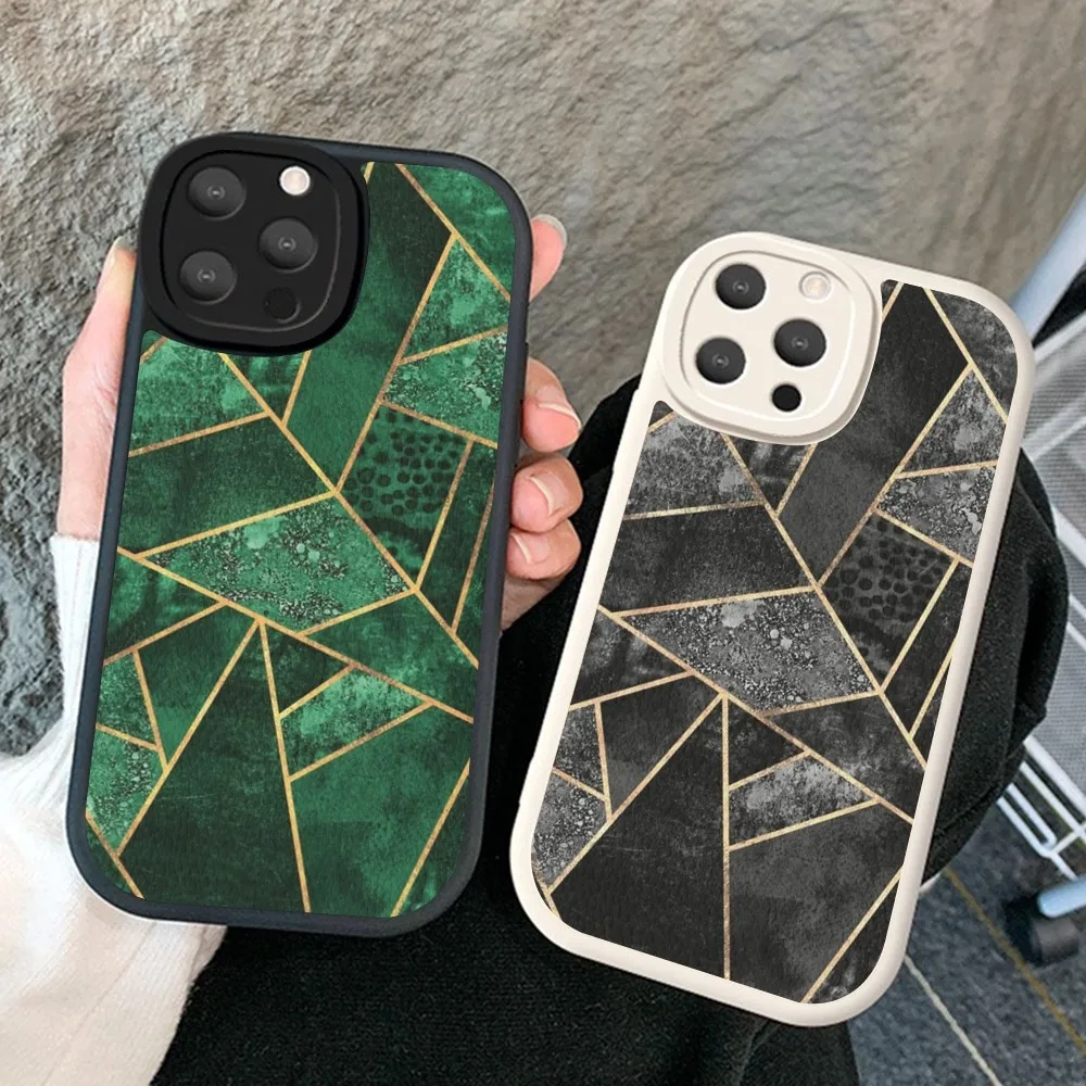 Gold Marble Phone Case Hard Leather For Iphone 14 13 12 Mini 11 14 Pro Max Xs X Xr 7 8 Plus Fundas