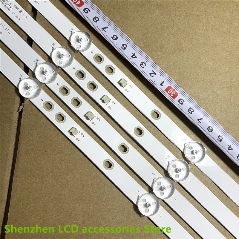 FOR KJ50D09-ZC22AG-05  KJ50D09-ZC22AG-07  PN 303KJ500040   9LED   99CM   3V    LCD TV backlight bar 100%new  4