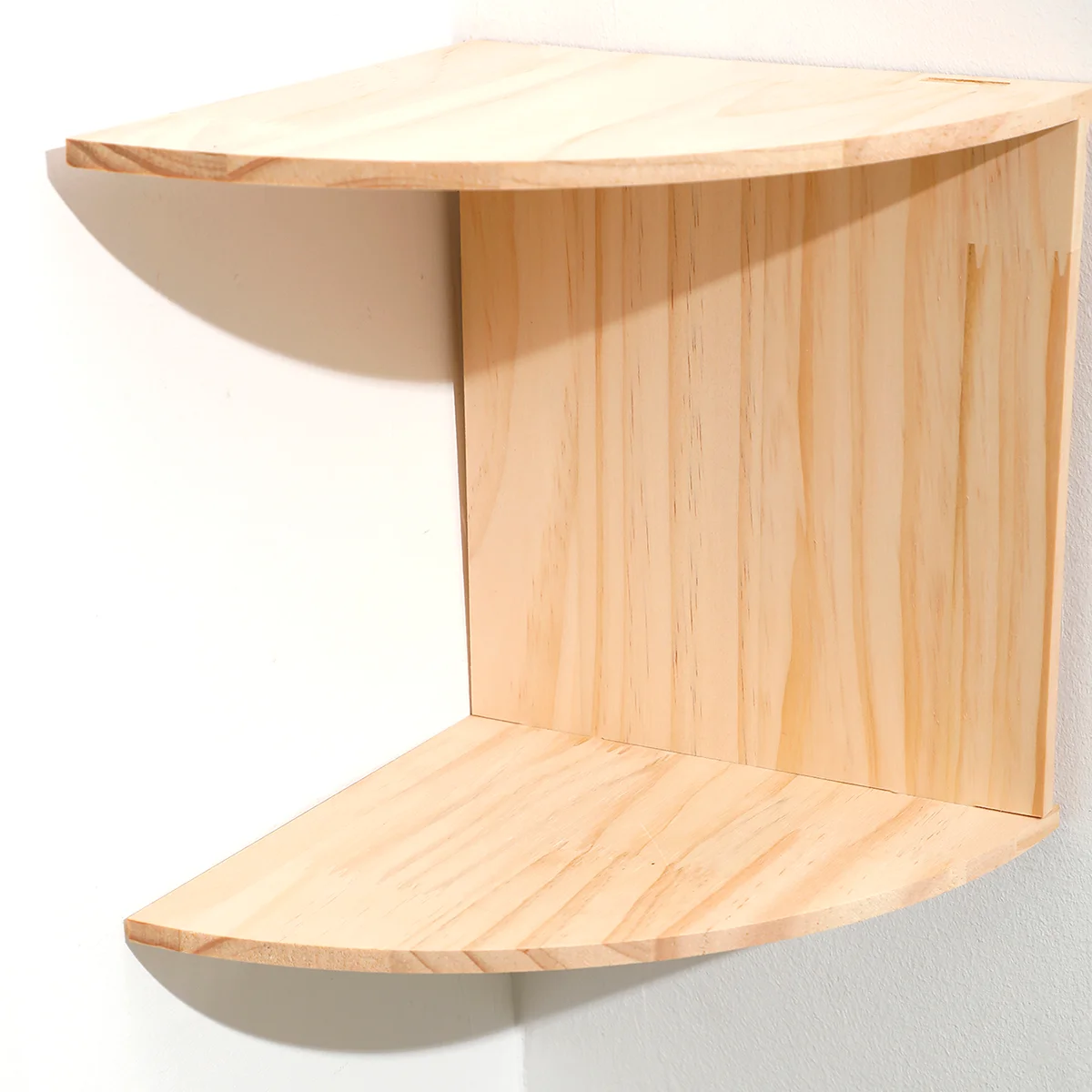 Wooden Corner Wall Shelf 4