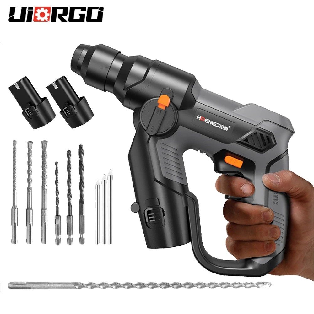 

Light Lithium Electric Hammer Three-in-one Electric Tool 12V Wireless Impact Lithium Electric Drill ,Home Electric Screwdriver