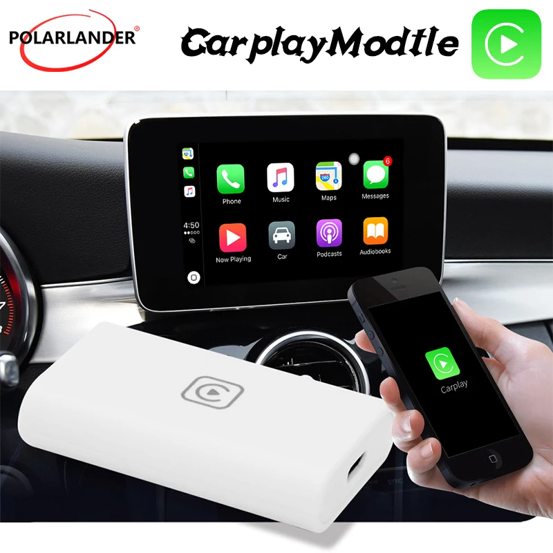 Смарт-приставка PolarLander CarPlay, Android, Bluetooth, Wi-Fi