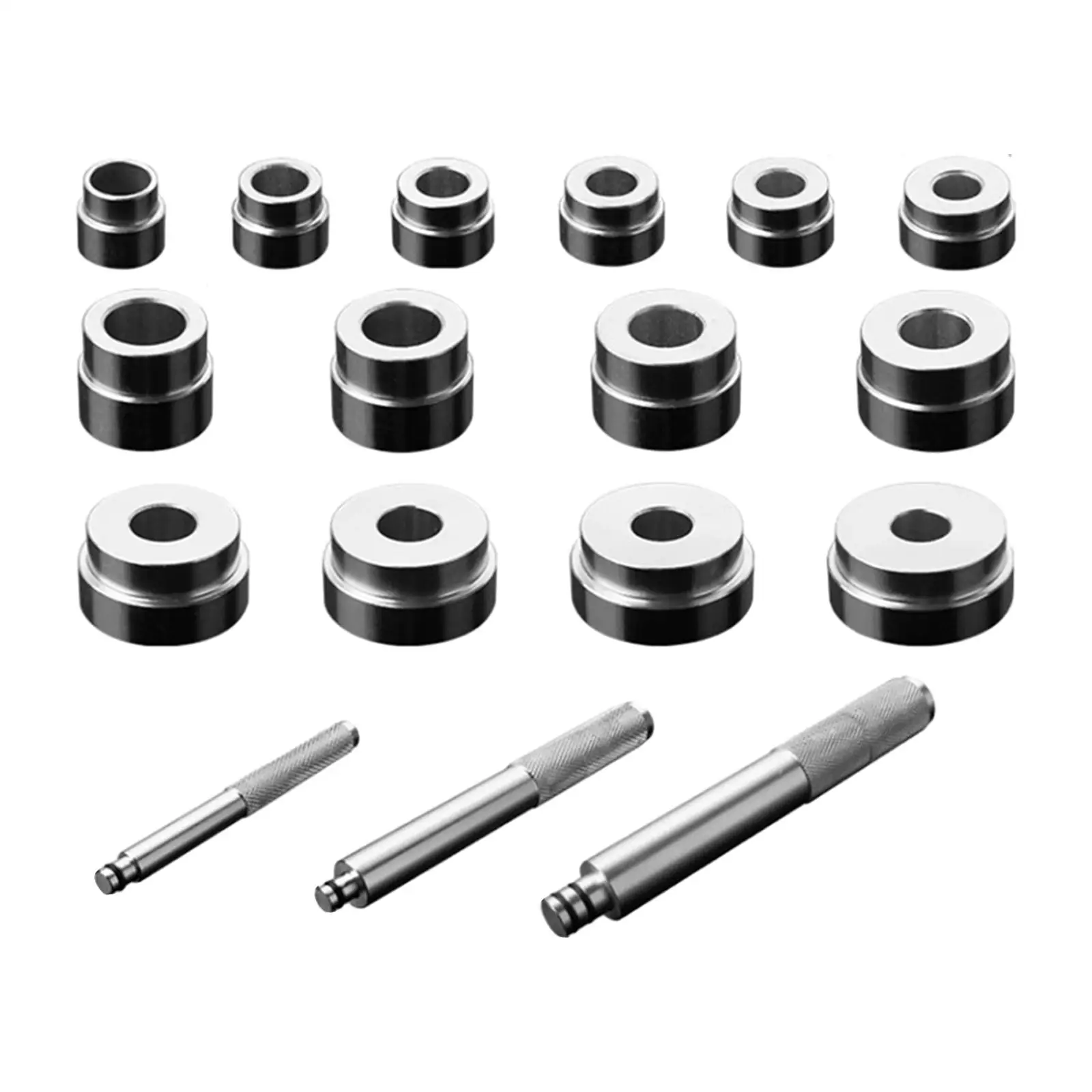 

17x Universal Bearing Race and Seal Install Driver Set for Cars Devices