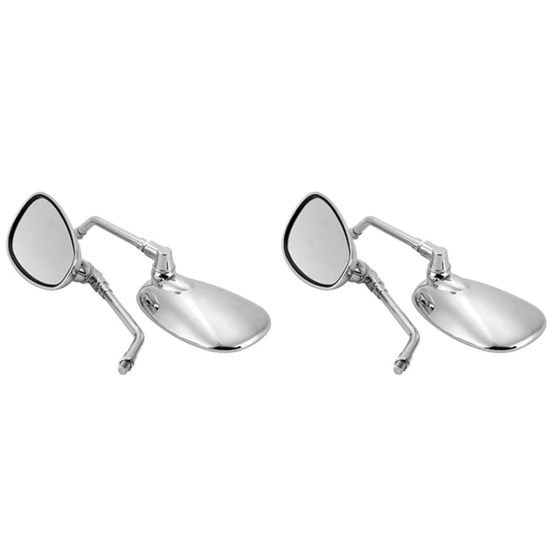 

2 Pair Motorcycle Mirror Motorbike Rear View Mirror For YAMAHA Vmax Virago 535 V-Star 650 1100 1300