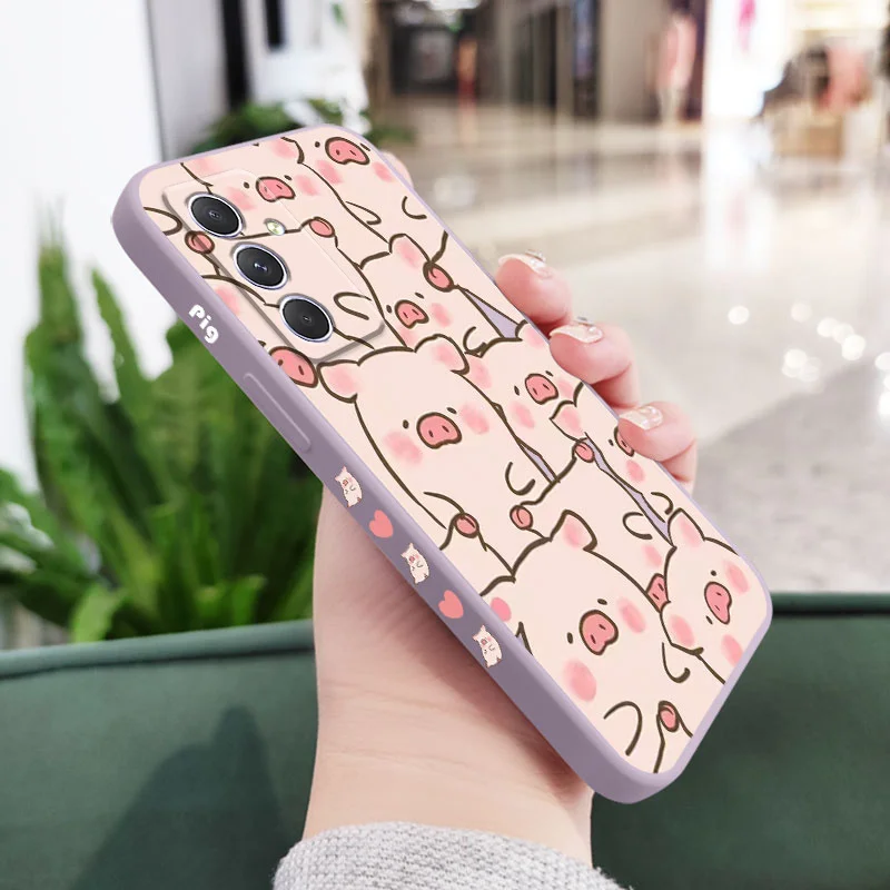 Charming Pink Pig Phone Case - Adorable and Stylish Cover