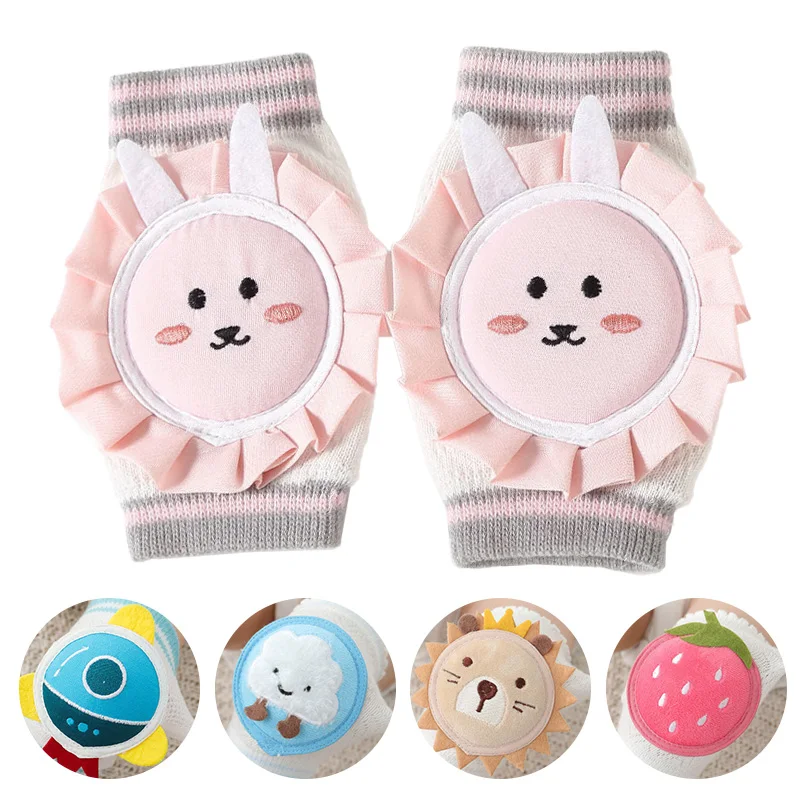 

Cute Cartoon Baby Knee Pads Kids Safety Crawling Elbow Cushion Infants Toddlers Protector Knee-pad Leg Warmer Accessories