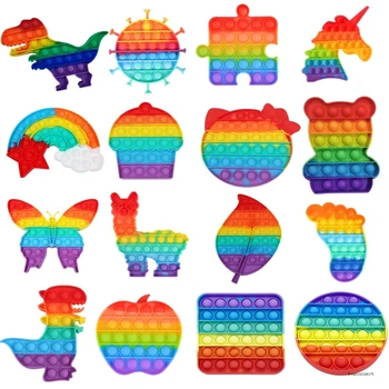 Rainbow Dinosaur Fidget Toy 1