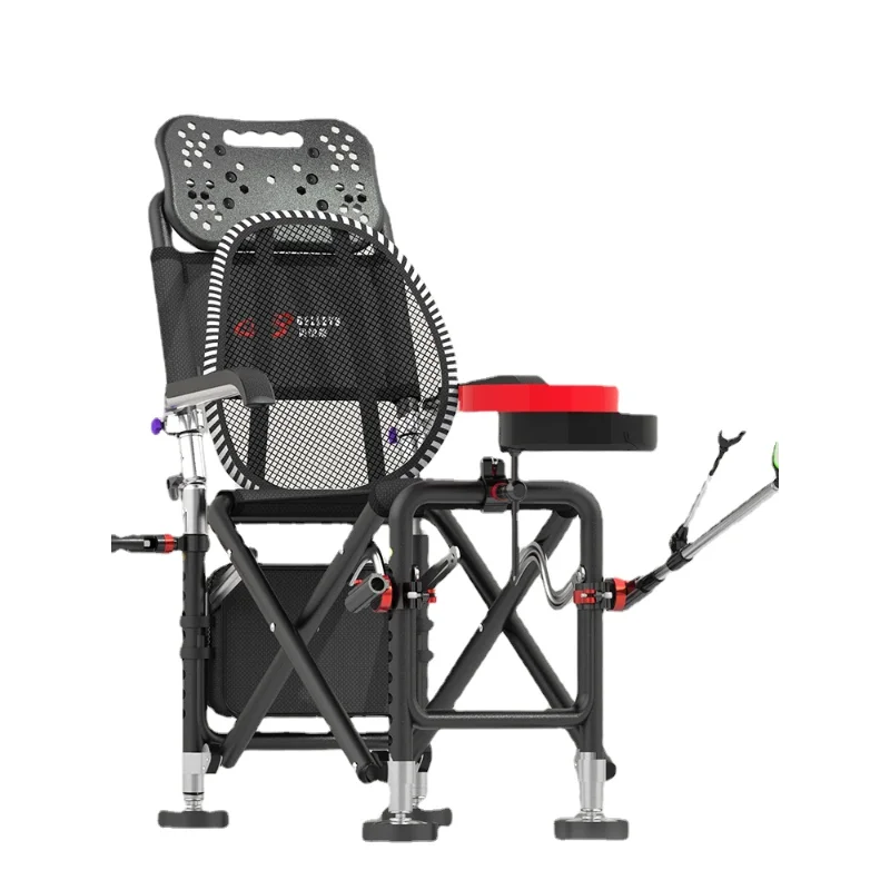 

The new portable multifunctional fishing chair super light all-terrain folding fishing fishing stool