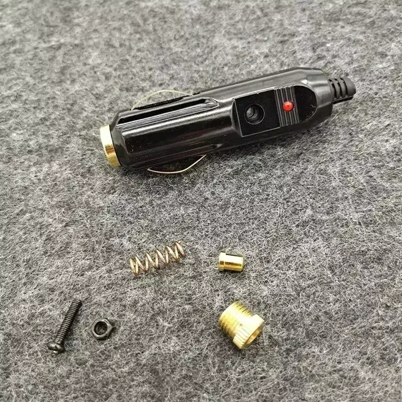 1/2pcs 12/24V 180W 교체용 자동차 시가 라이터 전원 플러그 DC 어댑터 충전기 무료 배송 자동차 액세서리