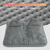 Electric Foot Heating Pad Universal Soft Plush Washable Feet Foot Warmer Heater Foot Warming Mat for Winter Home Room Office Use 4