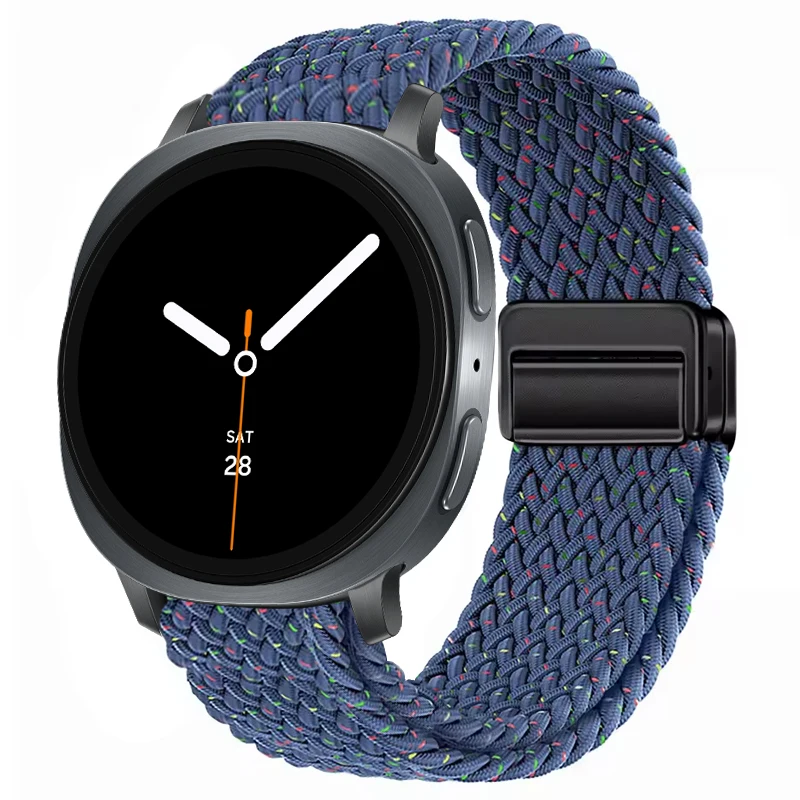 Braided Nylon Solo Loop Bracelet - Magnetic Sports Strap