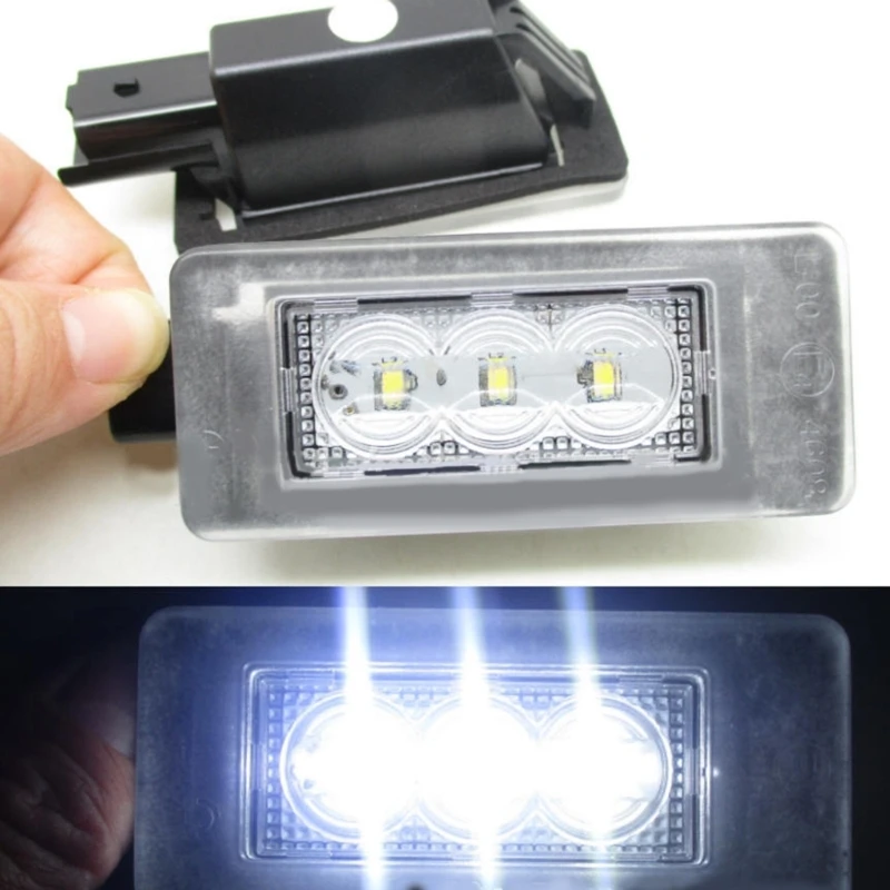 

Upgraded LED License Plate Light Easy Installation for 207 308 MK2 2008 208 Dropship
