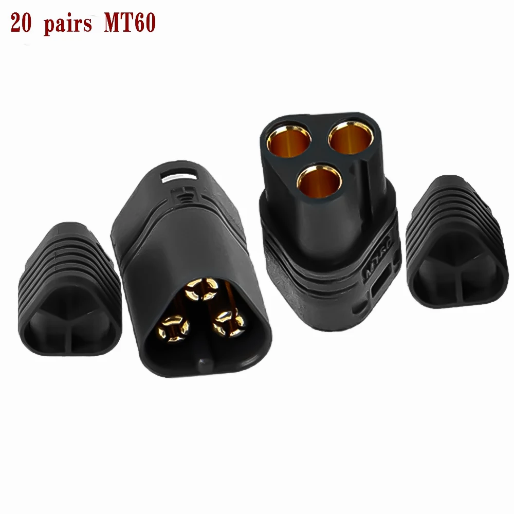 Amass 5 Pair MR30 Male Female Connector Plug With Sheath For RC Lipo Battery Rc Multicopter Airplane I.110874509