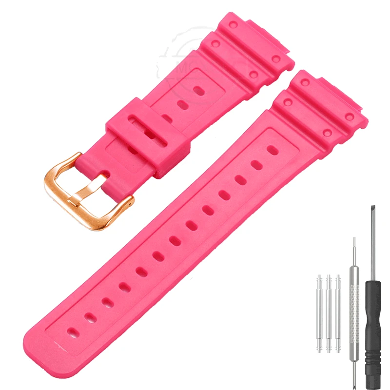 16mm Resin Strap with Pin Buckle - Durable and Stylish Band Bracelet