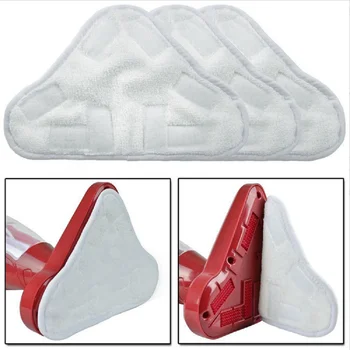 3 pezzi Steam Mop Pad Mop panno lavabile pulito microfibra lavabile Mop Head In Mop panno riutilizzabile per H2O X5 modello 25*18 CM