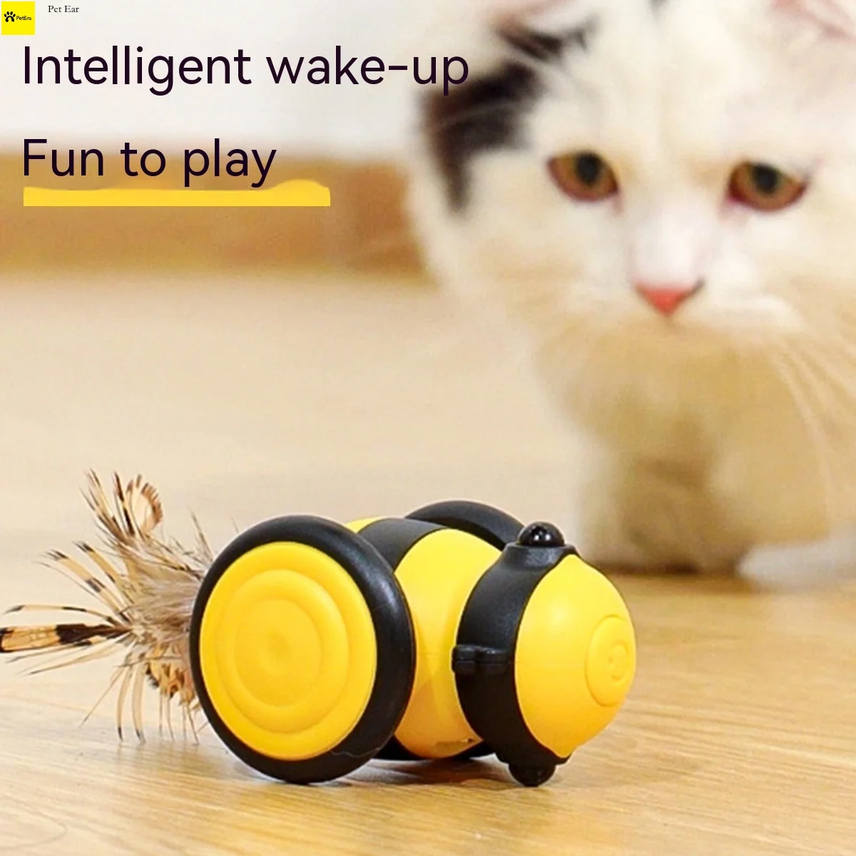 

Little Bee Electric Stick Automatic Toy Self Hi Puzzle Cat God Tool Fun Pet Supplies