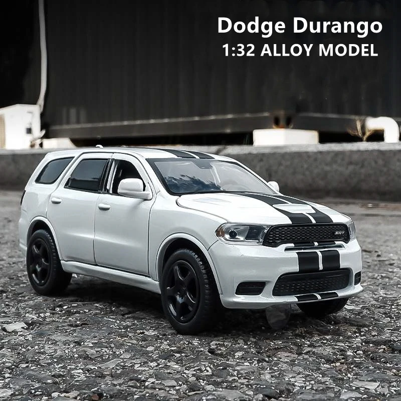 1:32 Dodge Durango Suv Legierung Auto Modell Druckguss Metall Spielzeug Auto Modell Sound und Licht zurückziehen Sammlung Geschenke versand kostenfrei