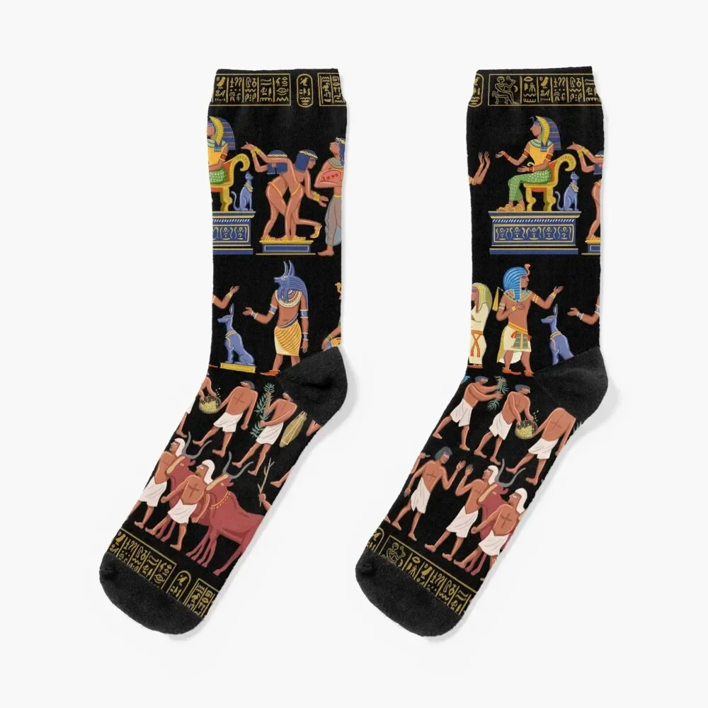 Ancient Egypt Socks golf Men's funny gift gym Socks Women Men's