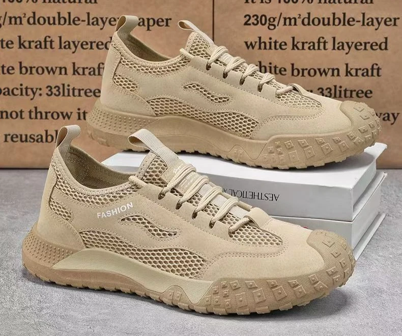 Herren Barfußschuhe Für Wanderungen Atmungsaktive Wanderschuhe_voghion.com