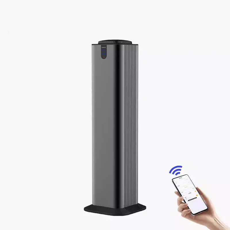 

800ML Hotel Column Aroma Diffuser Waterless Atomizer WIFI Control Air Freshening Essential Oil Diffuser