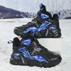 Thickened Cotton Children's Sports Shoes Waterproof Winter Boots for Boys Toddler Kids Cotton Leather Surface Warm Lined