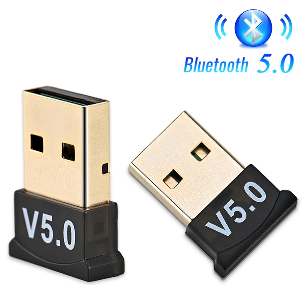 USB Bluetooth-compatible 5.0 Adapter Transmitter Receiver Audio Bluetooth Dongle Wireless USB Adapter for Computer Laptop Mouse