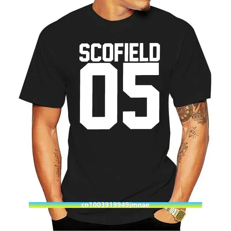 

one yona Men's Michael Scofield 05 Prison Break T Shirts Pure Cotton Clothing Novelty Short Sleeve O Neck Tees Gift Idea T-Shirt