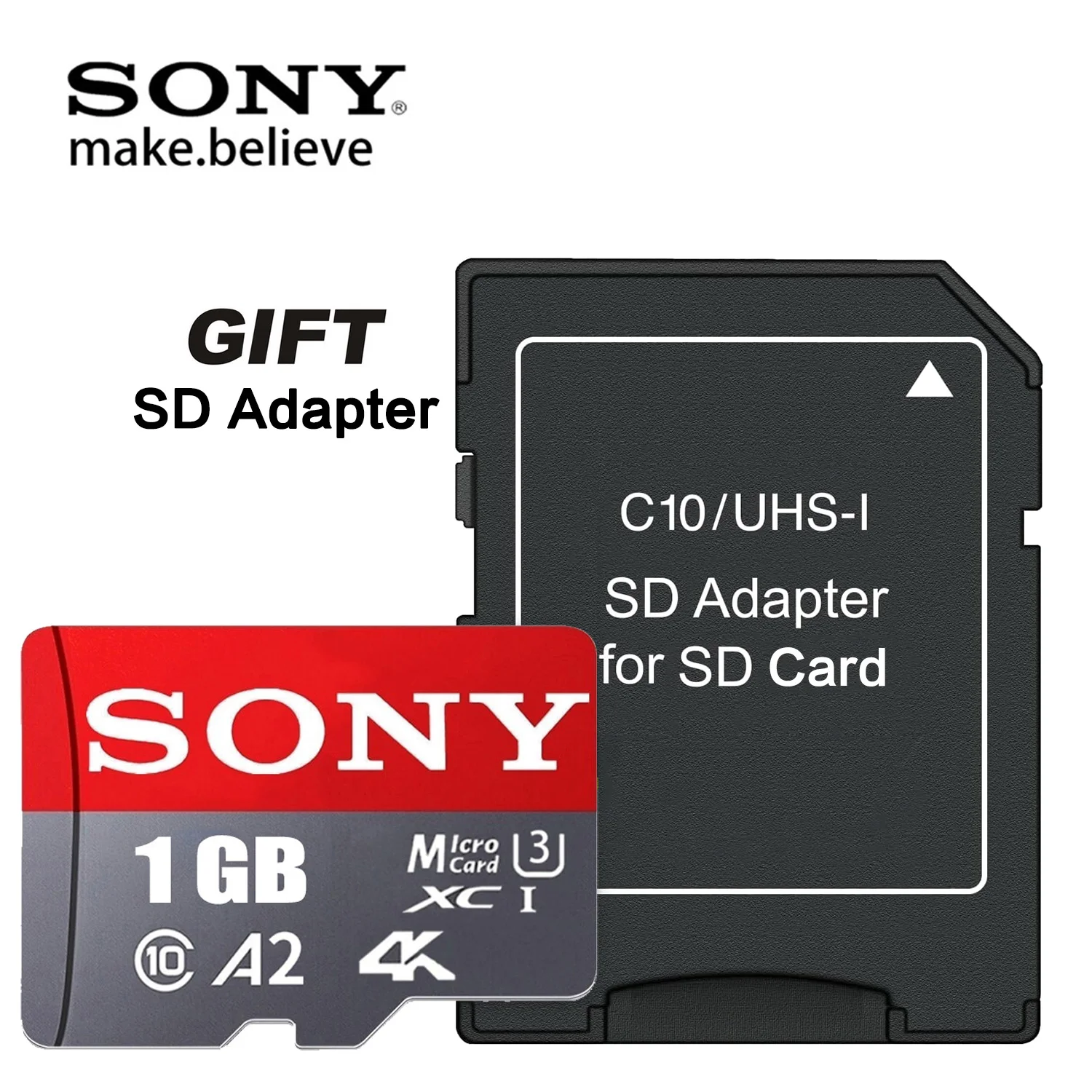 SONY Micro TF SD Card Scheda di memoria SD Extreme 1TB 512GB 128GB 256GB U3 V30 4K Schede Flash di memoria completa per fotocamera del computer del telefono