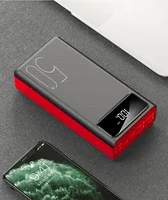 Nouvelle batterie externe 30000 mAh/40000 mAh batterie externe USB QC charge rapide Powerbanks LED affichage chargeur de téléphone Portable pour Xiaomi 3