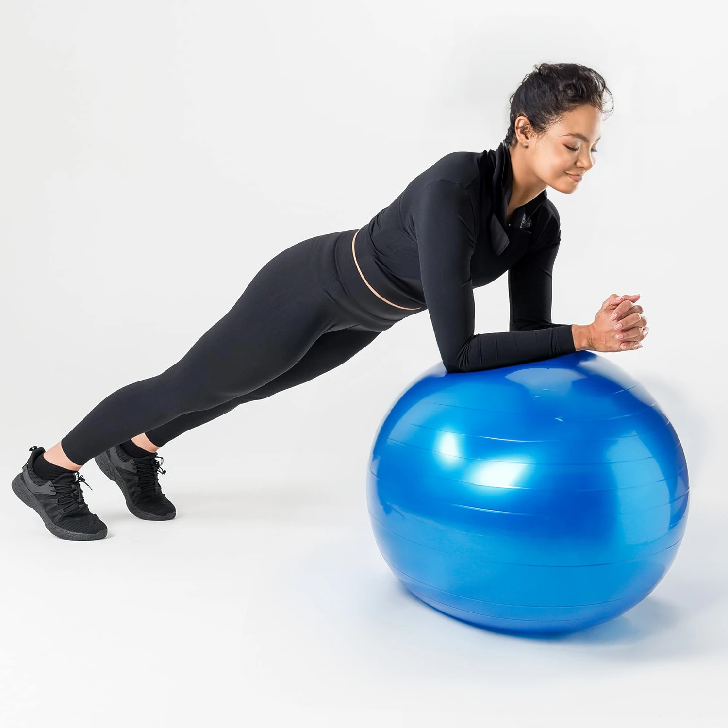 Yoga ball Pilates ball PVC thick balance ball, suitable for yoga exercise, weight loss, shape burning fat and so on