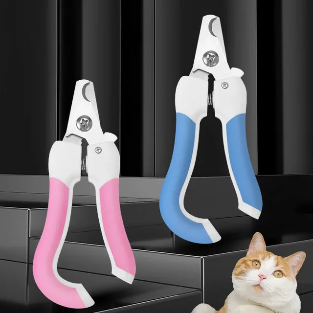Comfortable Pet Nail Clippers - For Large Dogs & Cats,  Safe Pet Grooming Tools, Easy to Use 3