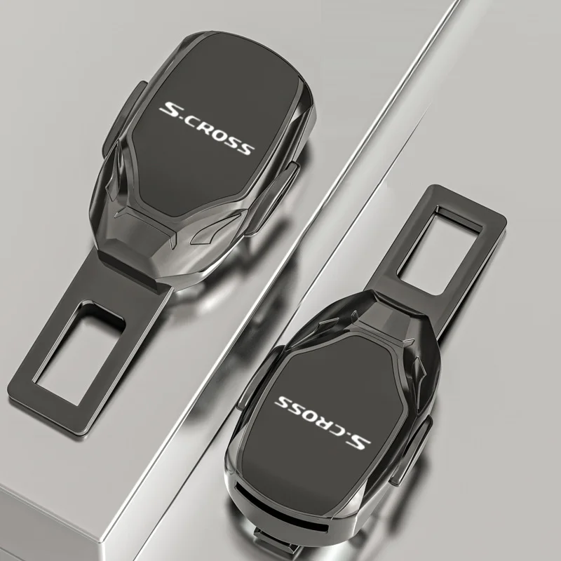 Estensione Della Clip Della Cintura Di Sicurezza Dell'Auto Per Suzuki Sx4 S-Cross S Cross Safety Belt Lock Buckle Plug Insert Socket Extender Fibbia D