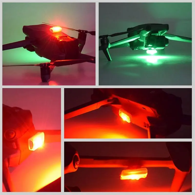 Lampe stroboscopique drone ultra-lumineuse 3W rechargeable