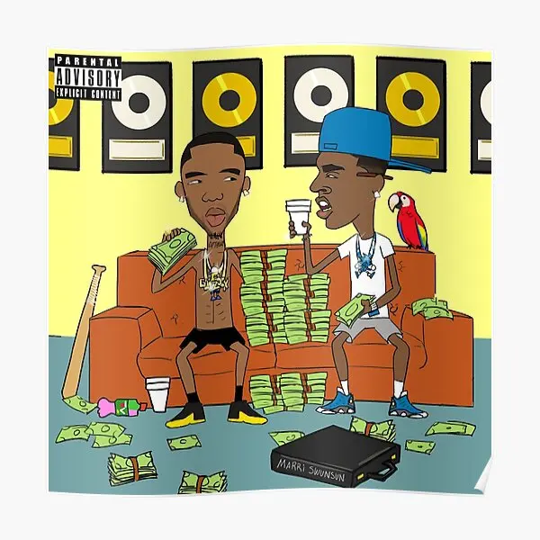 

Постер Dum And даммер 2 Young Dolph, декоративная живопись, домашний художественный принт, Декор, настенная винтажная картина, настенная комната, забавная, без рамки