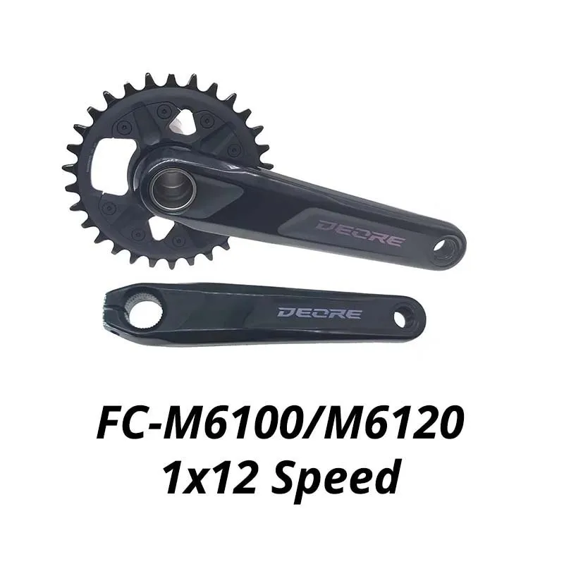 Shimano-ディレイラーセットM6100スピード,12スピード,クランク