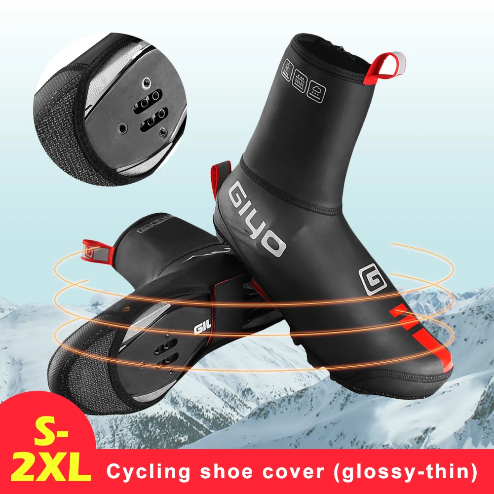 

Cycling Overshoes Waterproof Windproof Rainproof MTB Road Warm bike Shoes Covers Bicycle Winter Thermal Protector for Men Women
