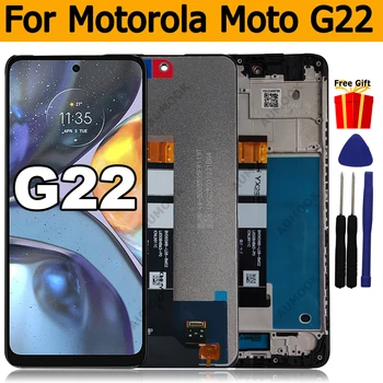 Écran d&rsquo;affichage LCD G22 avec cadre pour Motorola Moto G22 XT2231-1 XT2231-2 XT2231-5 écran tactile LCD pièces de rechange