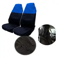 Seat Cover Waterproof 2Pcs Universal Car Auto Van Heavy Duty Protector Case 2