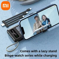 Xiaomi 200000mAh Solar Power Bank Large Capacity Mobile Power Fast Charging Battery With Dual USB 4 Cables For iPhone Samsung - Image 5