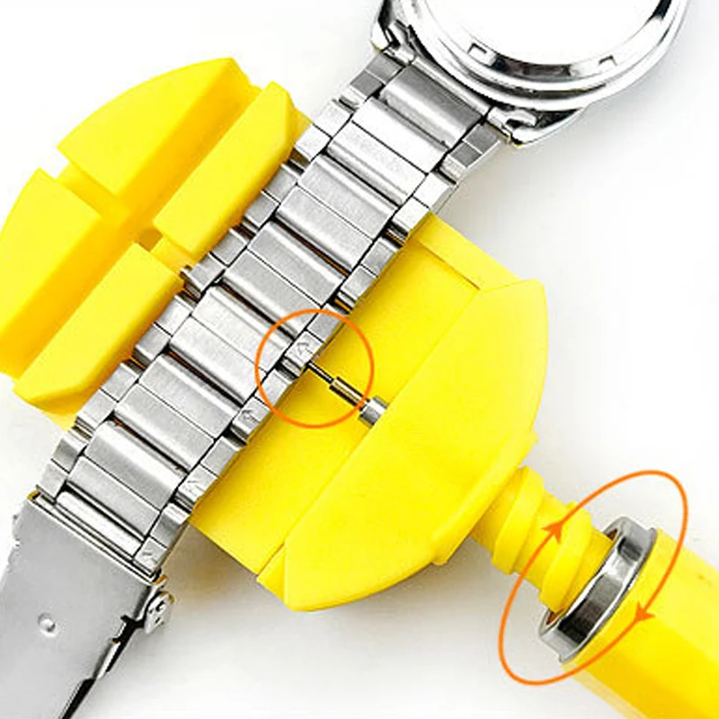 147pcs watch repair tool kit strap band link remover open back cover battery replacement watch part movement watchmaker tools