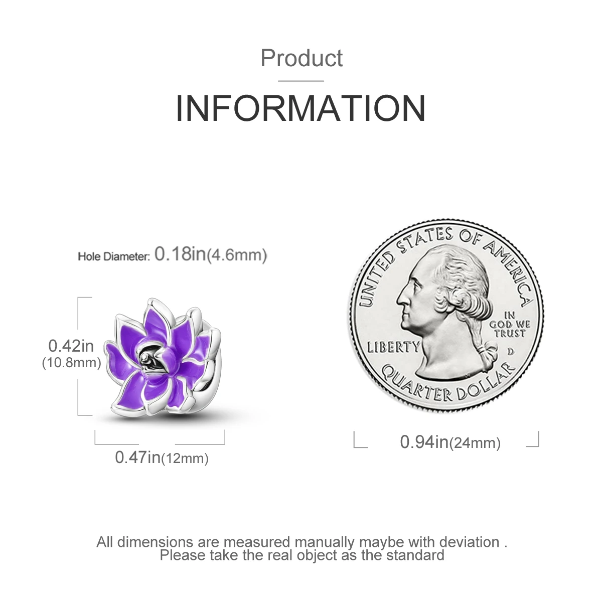 Silver Plated Purple Charms Flower Butterfly Dangle Charm Beads Fit Original Bracelet Diy Pendants