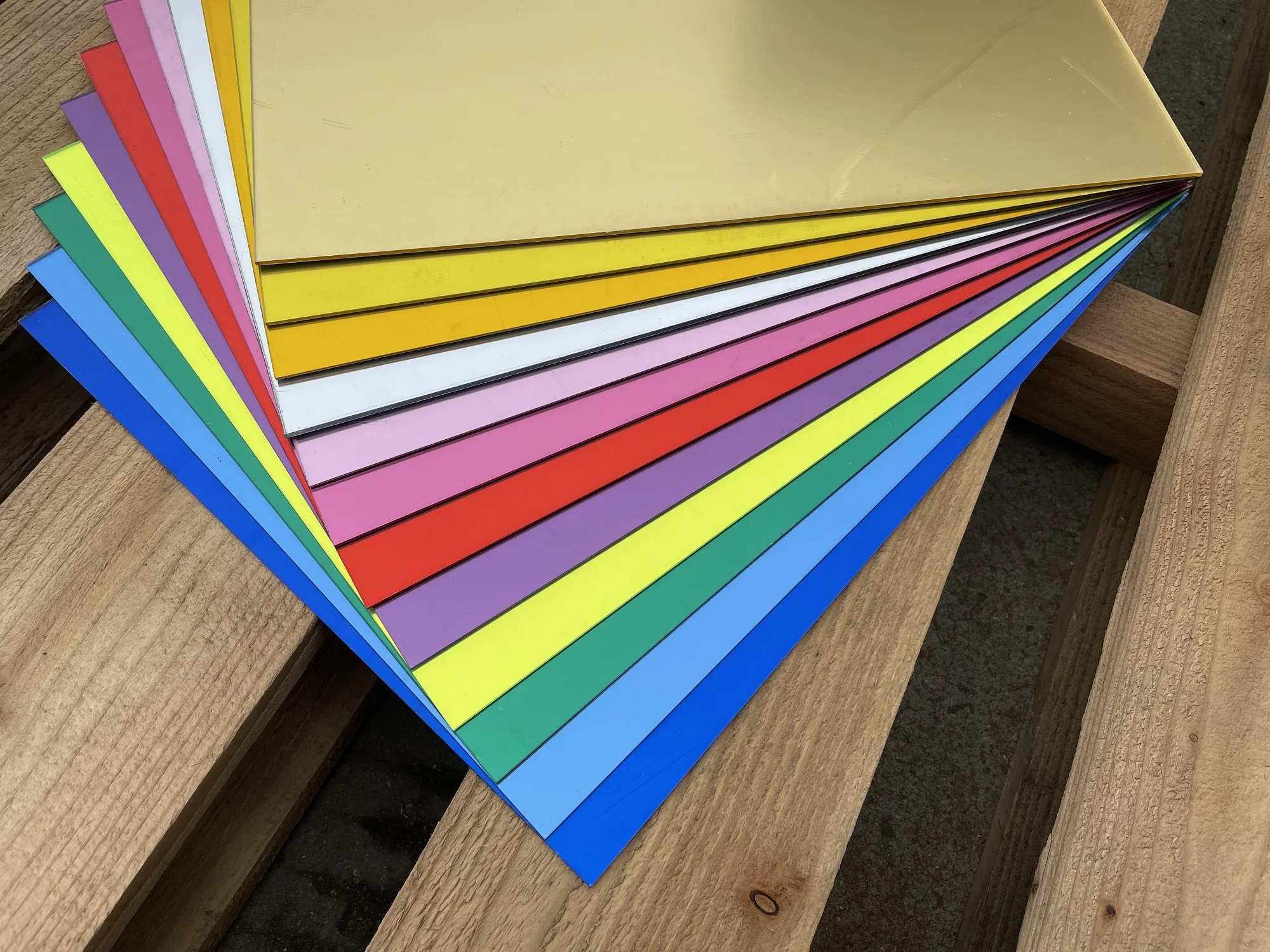 Rectangle Colorful Acrylic Mirror Sheet Harmless For Wedding Coaster Display Photo Props Home Wall DIY Decor Board 300*400*1.6MM acrylic mirrors