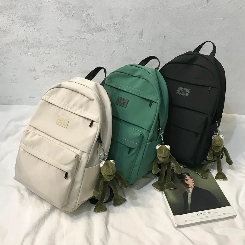 Nylon Backpacks Nylon Schoolbag School Student Schoolbag Women